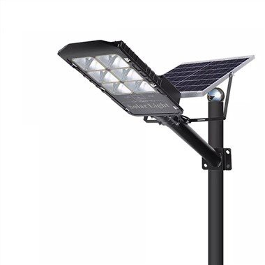 Lampu Jalan Led Tenaga Surya Semua Dalam Dua Dengan Tiang 80w 100w 200w 300w Led Lampu Jalan Tenaga Surya