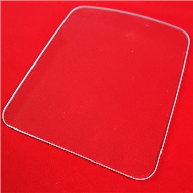 Penutup Panel Kaca Tempered Buram Layar Sutra Kualitas Tinggi untuk Lampu
