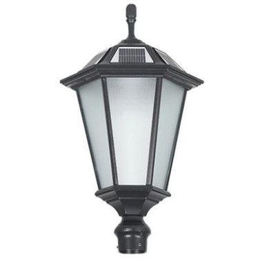 Lampu Jalan Taman Bertenaga Surya Heksagonal Semua dalam Satu